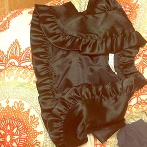 Elegant shawl/half cut jacket